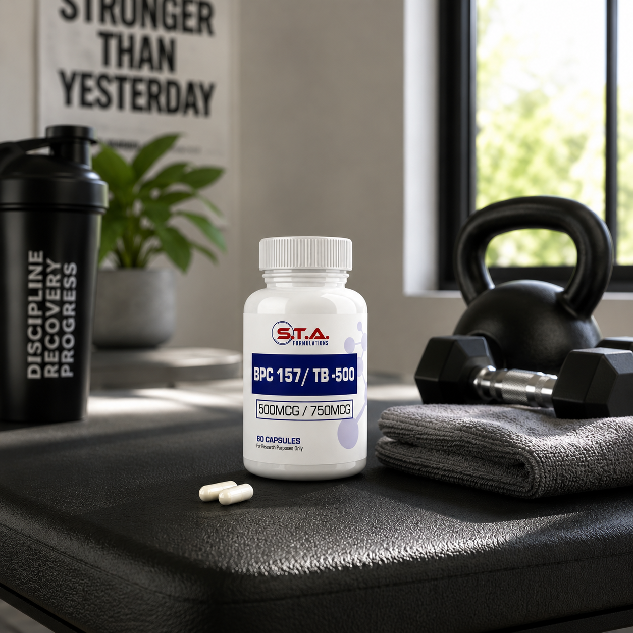 BPC 157 / TB-500 – 500mcg / 750mcg, 60 Capsules - Pick up in store | STA Formulations