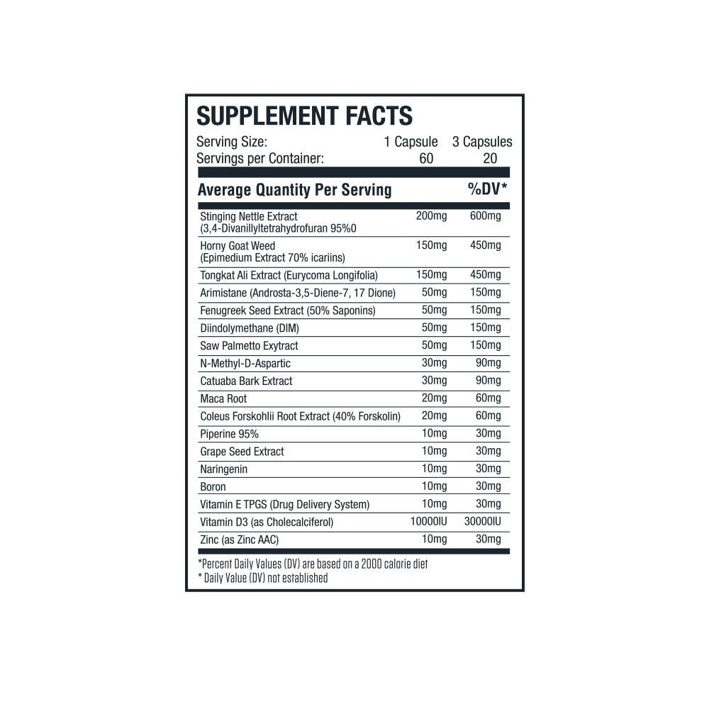 Enhanced Testosterone Booster