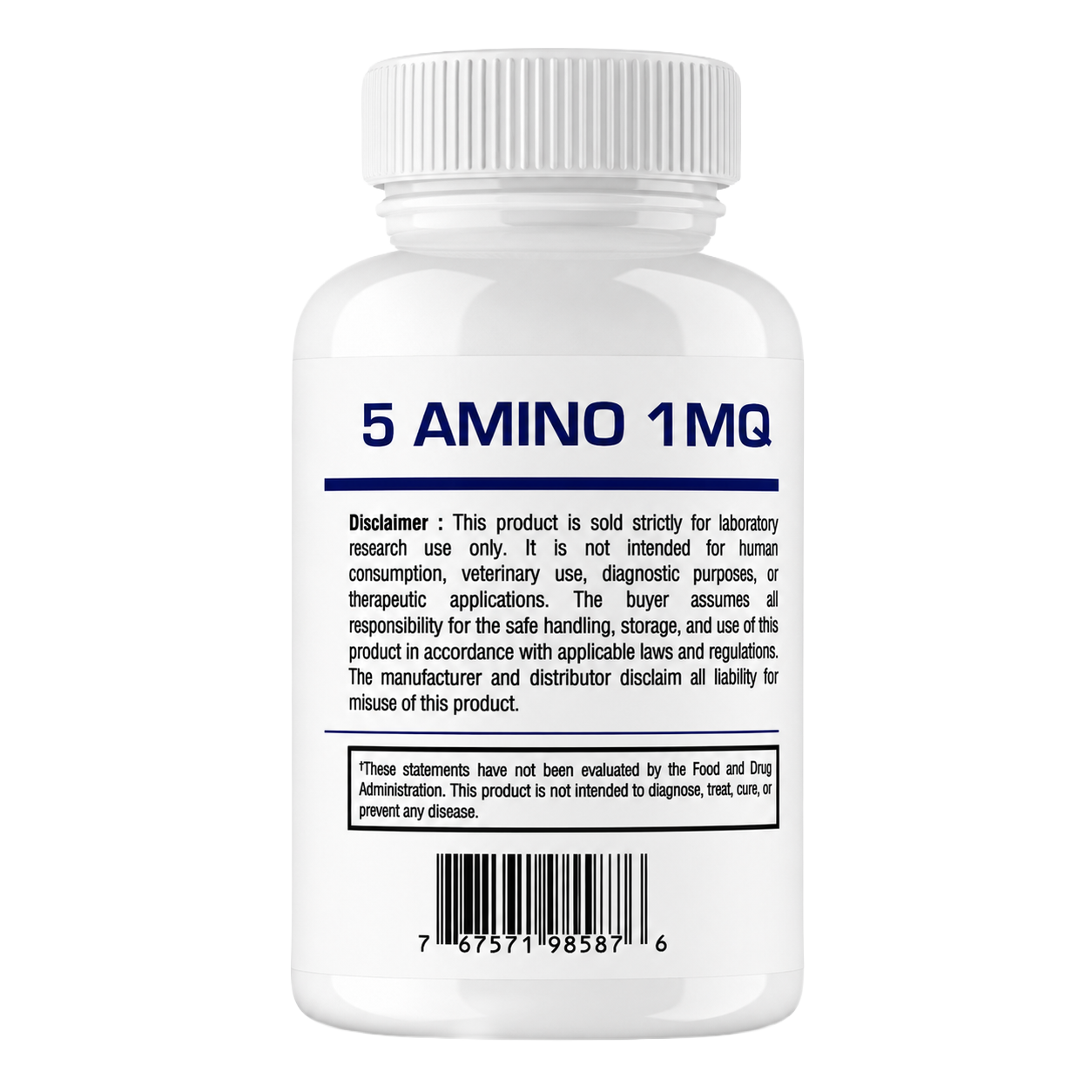 5 Amino 1MQ – 50mg, 60 Capsules