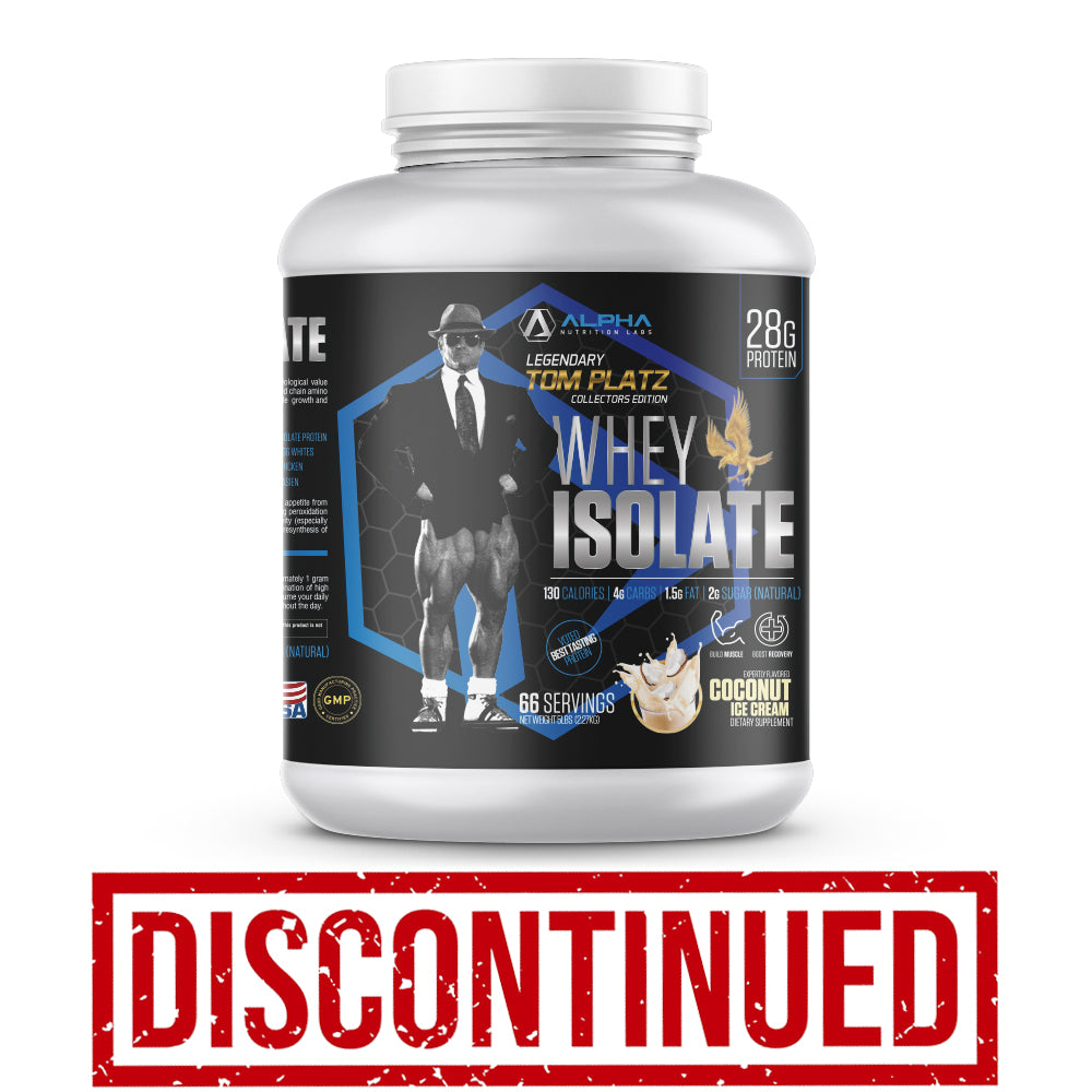 Alpha Nutrition Labs Whey Isolate Protein - Collectors Edition - 5lbs