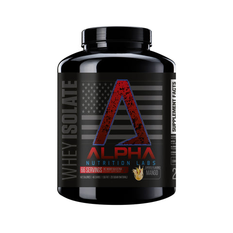 Whey Isolate Protein, Vanilla, 5lbs