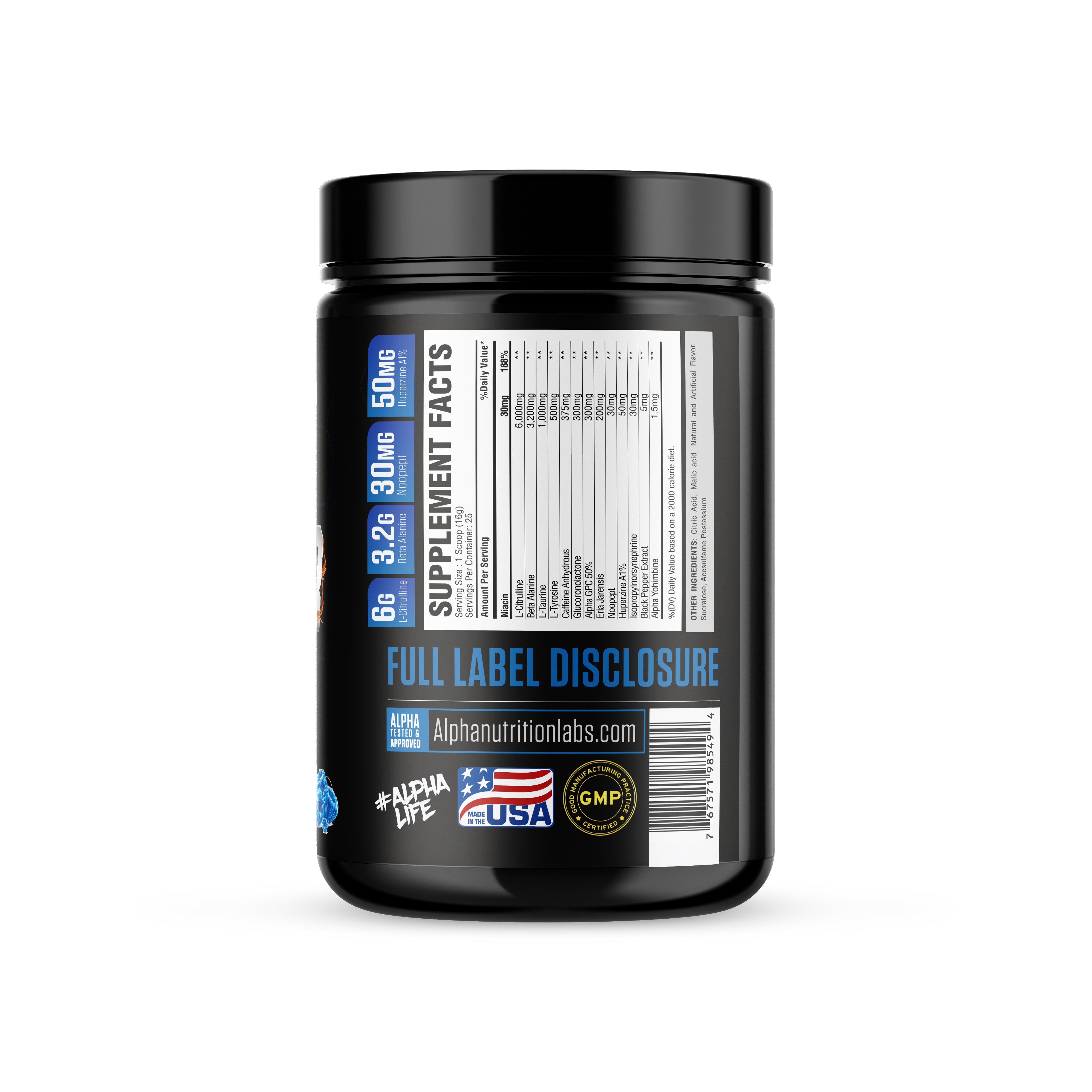 Twister Pre-Workout – Alpha Nutrition Labs