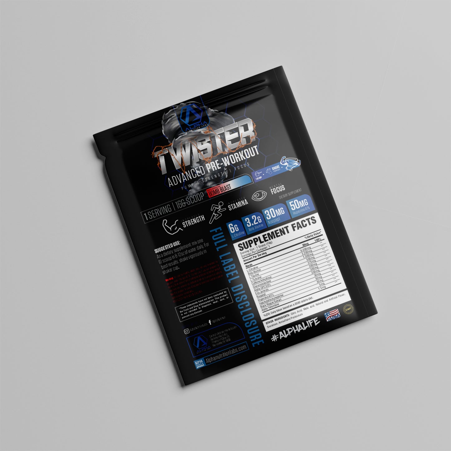 Twister Advanced Pre-Workout - Sample Pack