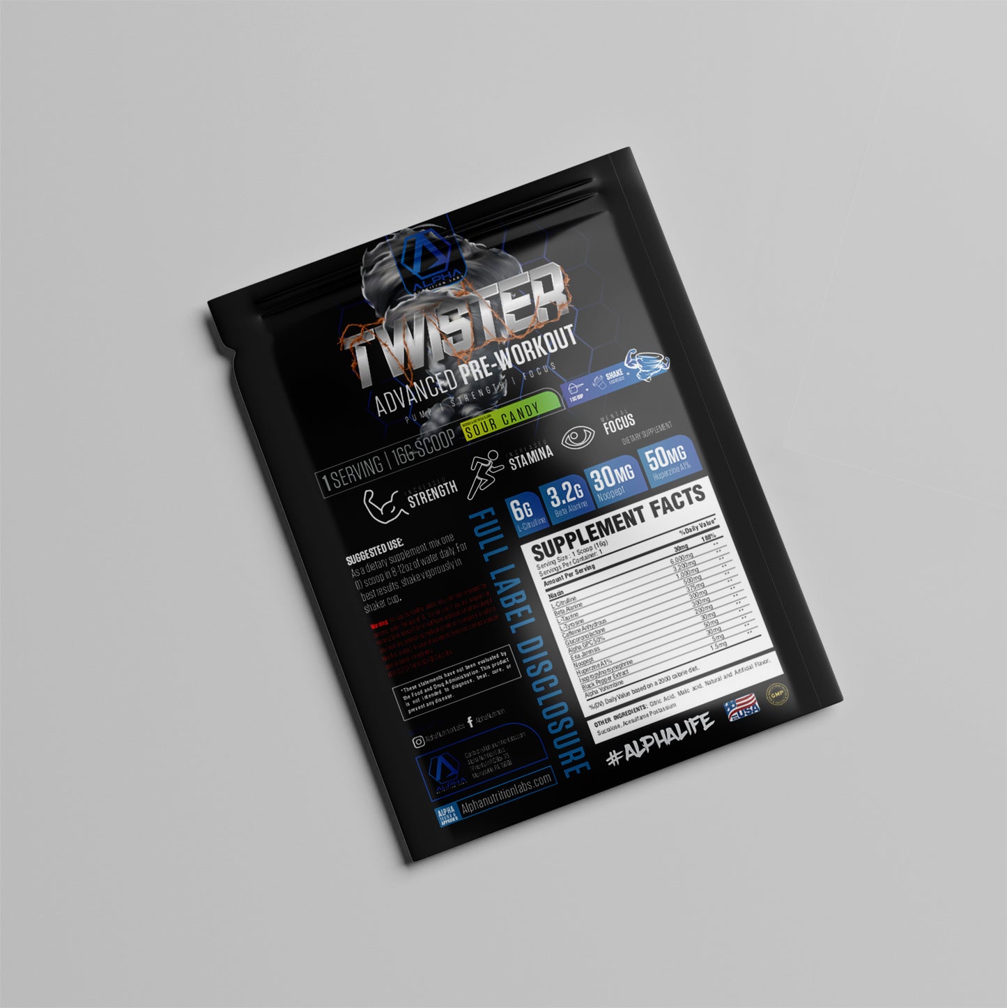 Twister Advanced Pre-Workout - Sample Pack