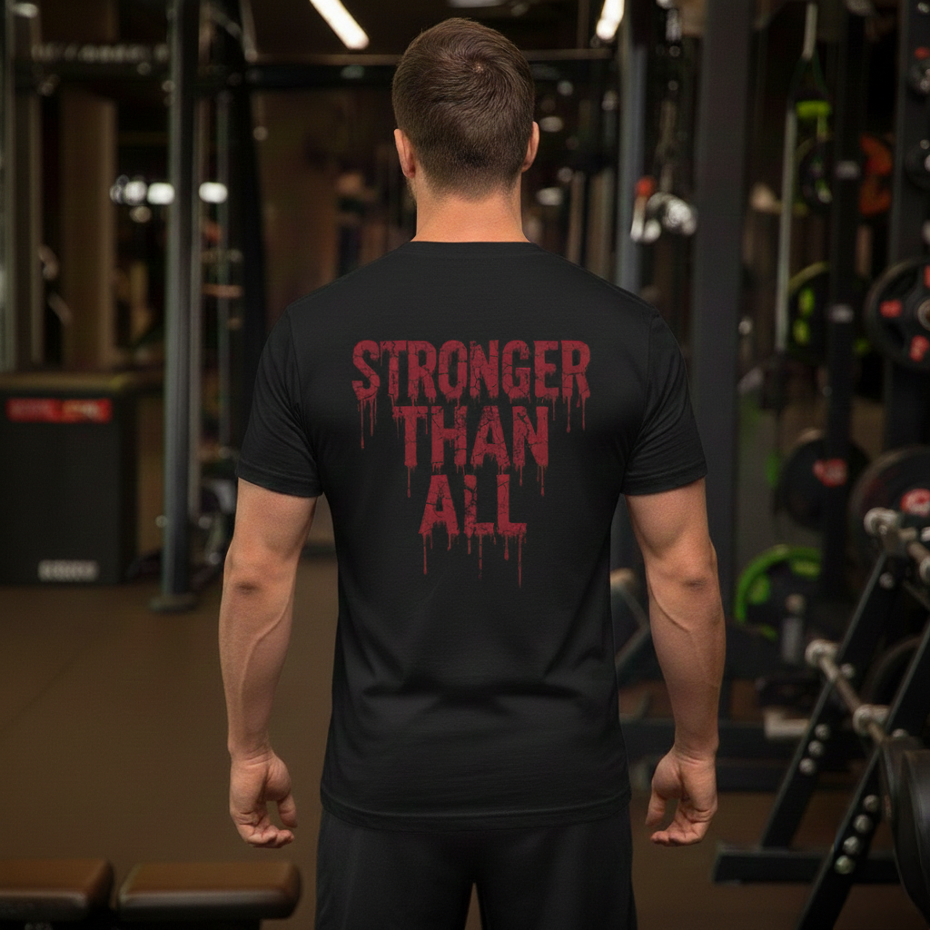 Alpha Nutrition Labs - Stronger Than All T-Shirt (Black)