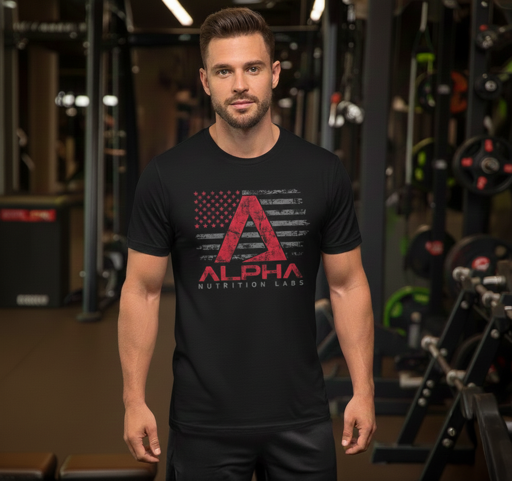 Alpha Nutrition Labs - Stronger Than All T-Shirt (Black)